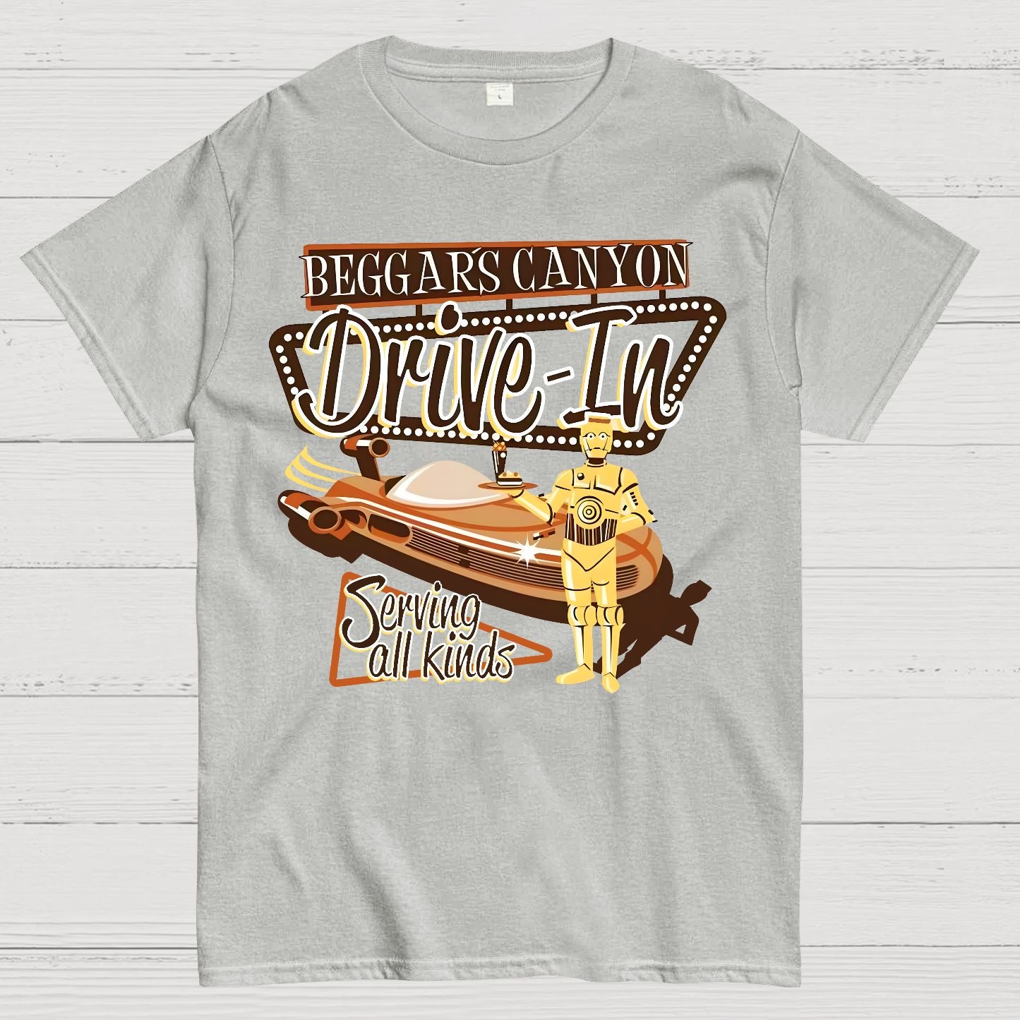 Desert Valley Drive-In Geek T-Shirt