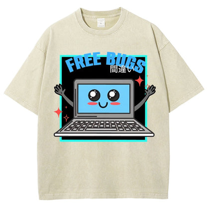 Free Bugs Vintage Distressed T-shirt