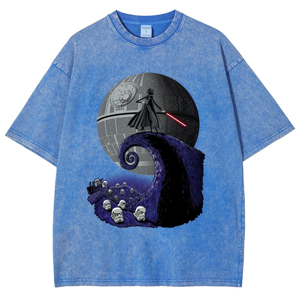 The Nightmare Before Realm Vintage Distressed T-shirt