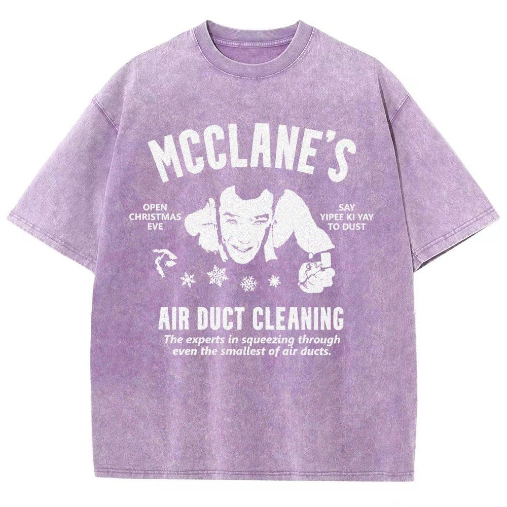 Hero's Air Duct Cleaning Vintage Distressed T-shirt