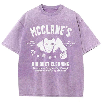 Hero's Air Duct Cleaning Vintage Distressed T-shirt