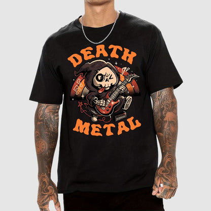 Death Metal Reaper Geek T-Shirt