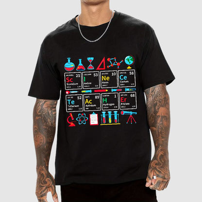 Science Teacher Vintage Geeky T-Shirt