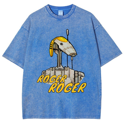 Roger, roger Vintage Distressed T-shirt