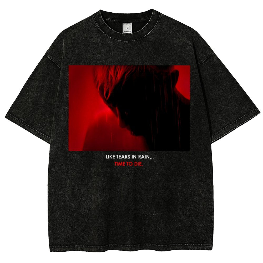 like tears in rain Vintage Distressed T-shirt