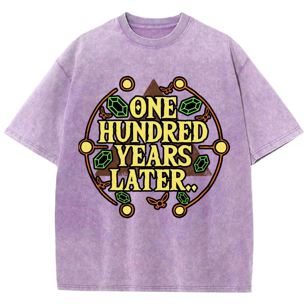One Hundred Years Later Vintage Distressed T-shirt