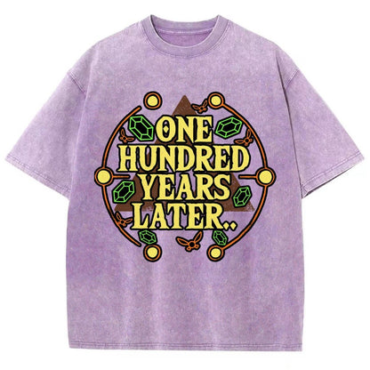 One Hundred Years Later Vintage Distressed T-shirt