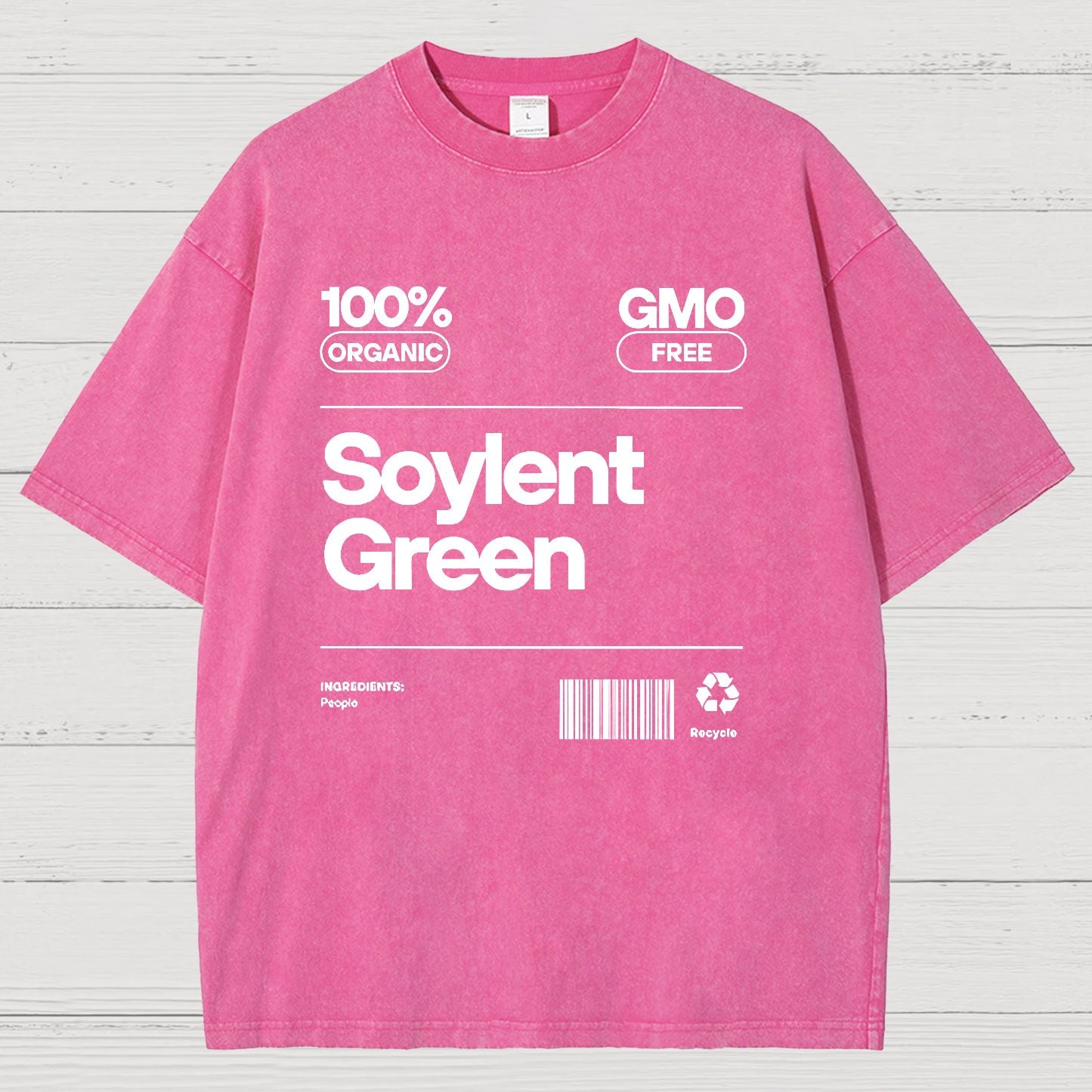 Soylent Green Tag Nerd Vintage Distressed T-shirt