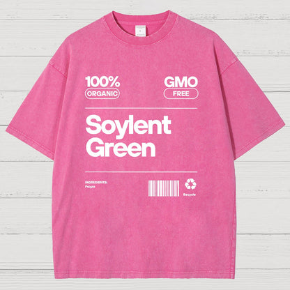 Soylent Green Tag Nerd Vintage Distressed T-shirt