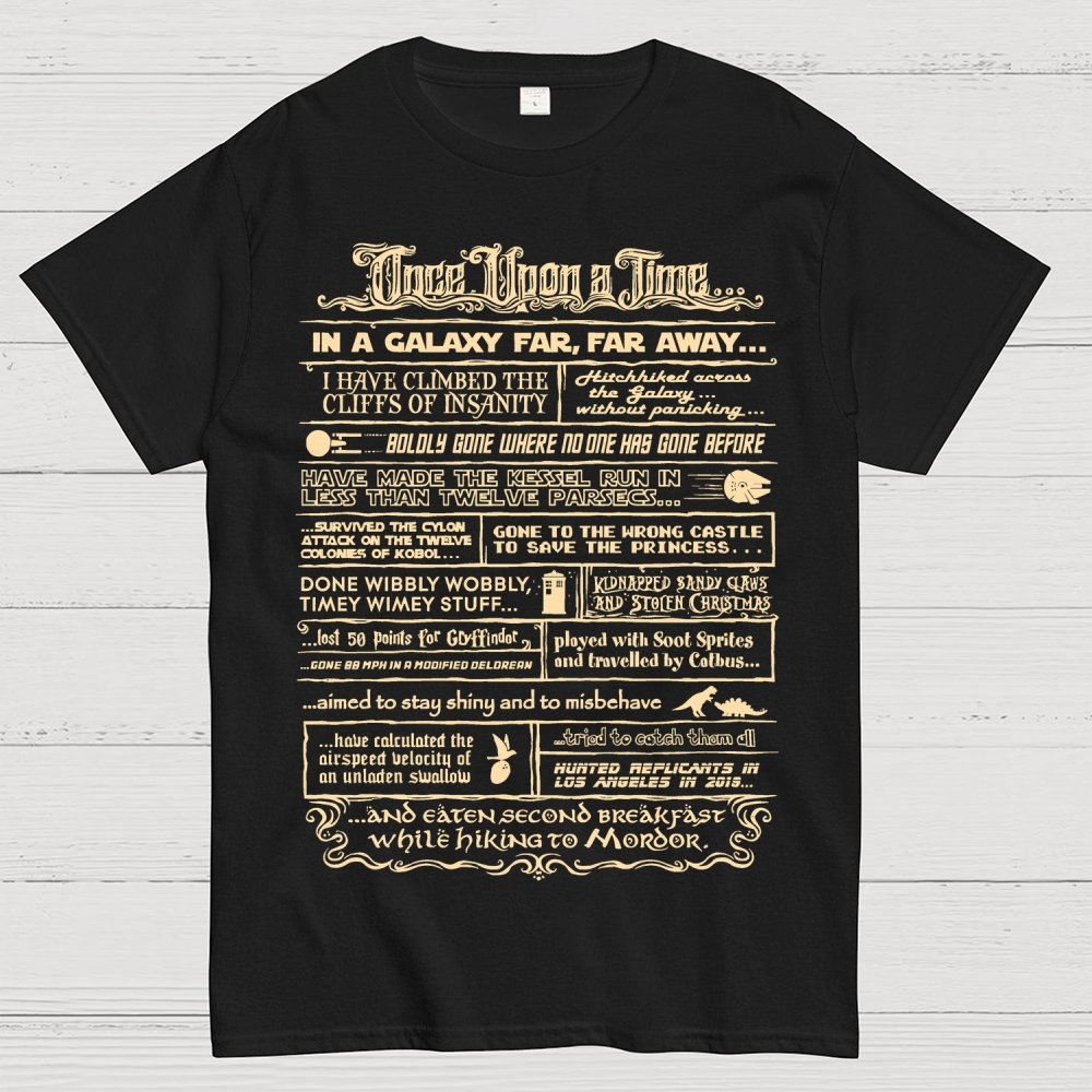 Once Upon A Time Geek T-Shirt