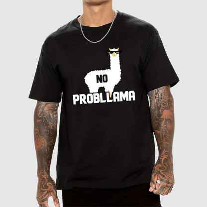 No Probllama Geek T-Shirt