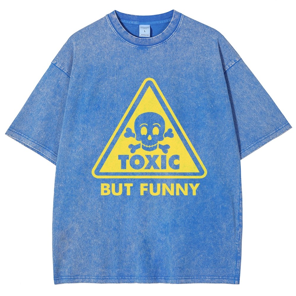 Toxic but Funny Vintage Distressed T-shirt