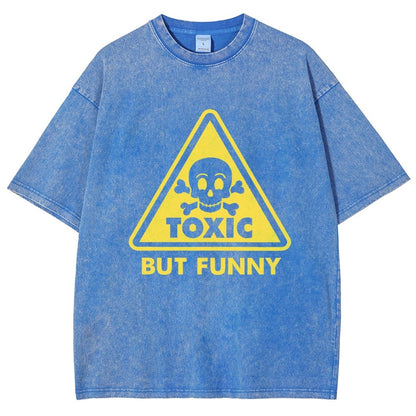 Toxic but Funny Vintage Distressed T-shirt