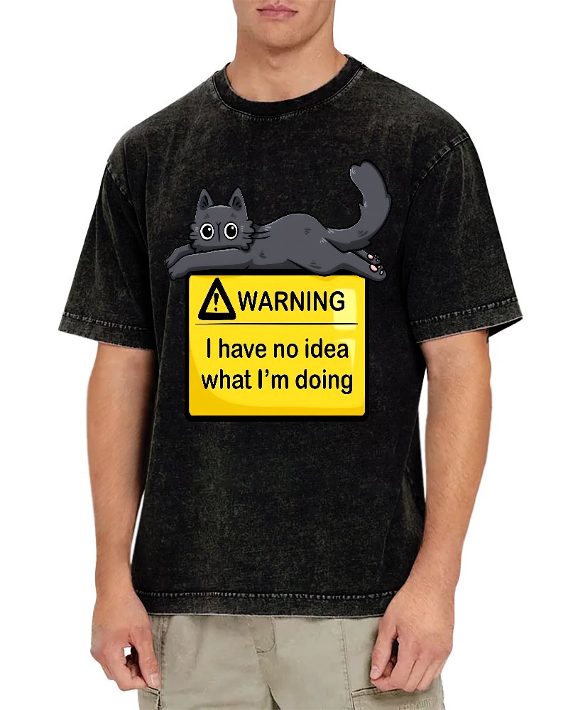 Warning, I Don't Know What I'm Doing! Vintage Distressed T-shirt