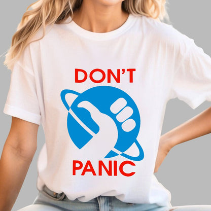Don't Panic Geek T-Shirt
