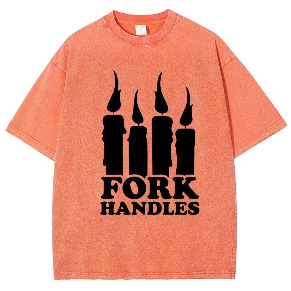 Or Is It Fork Handles？ Vintage Distressed T-shirt