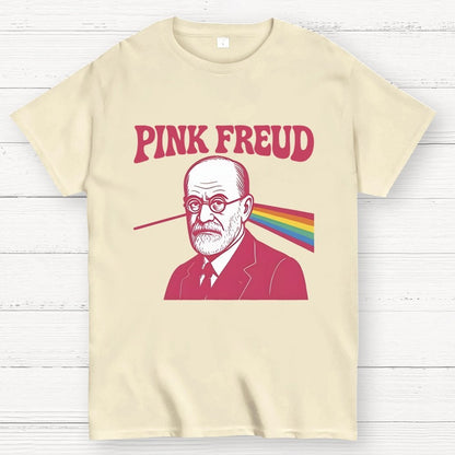 Pink Freud Geek T-Shirt