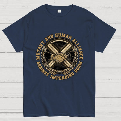 Mutant and Human Alliance Geek T-Shirt