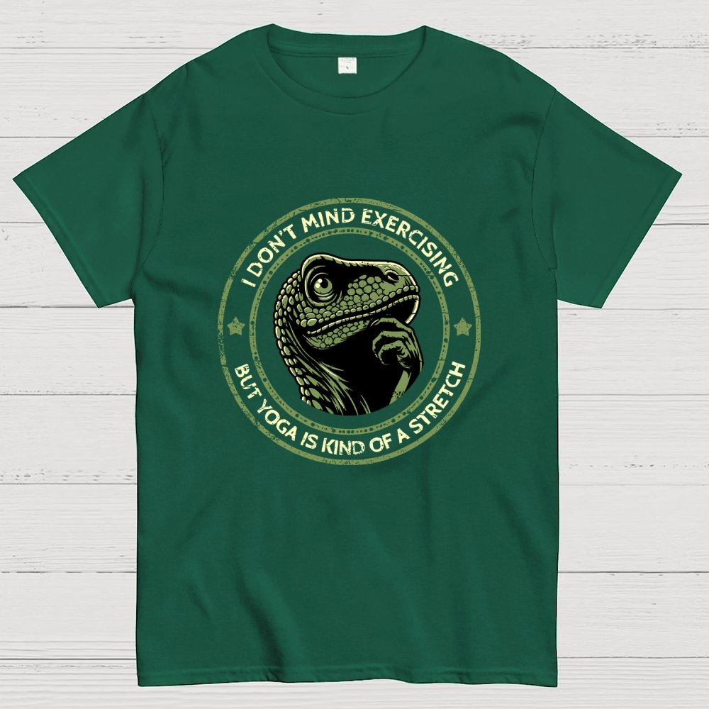 Yoga Is Kind Of A Stretch Geek T-Shirt