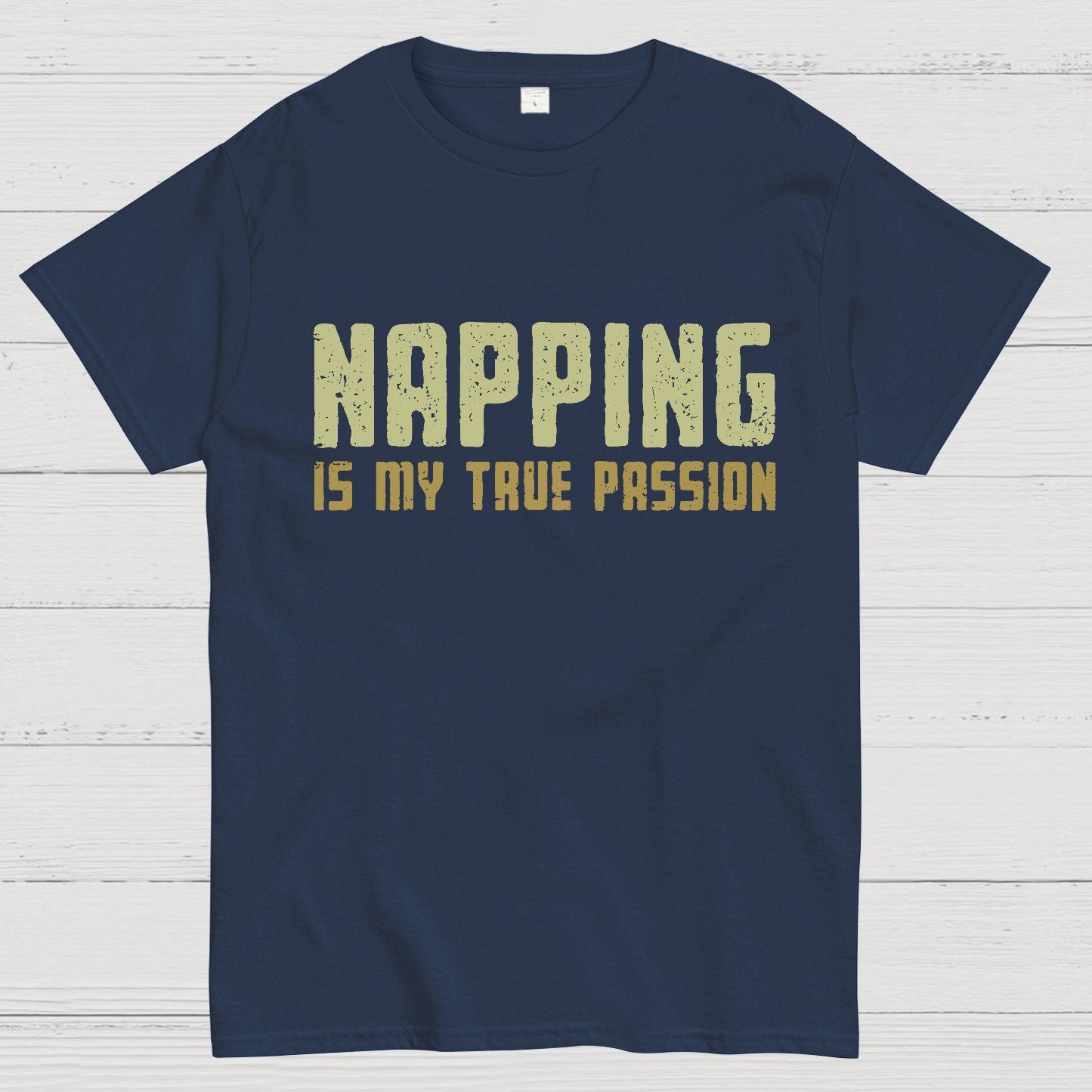 Napping is My Passion Geeky T-Shirt