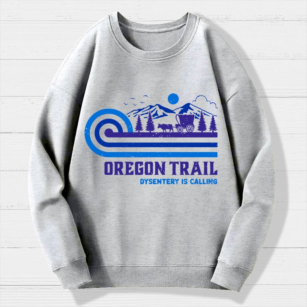 Vintage Trail Geek Cotton Sweatshirt