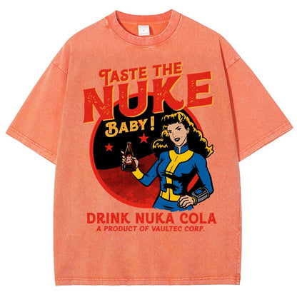 Taste the nuke Vintage Distressed T-shirt