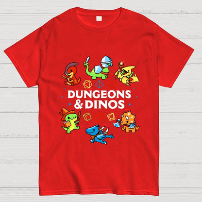 Dungeons & Dinos Geek T-Shirt