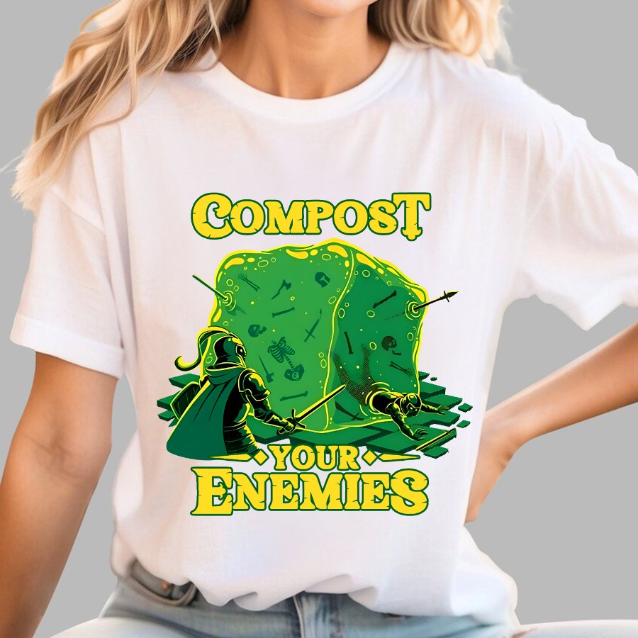 Compost Your Enemies Geek T-Shirt