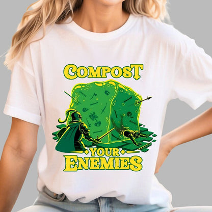 Compost Your Enemies Geek T-Shirt
