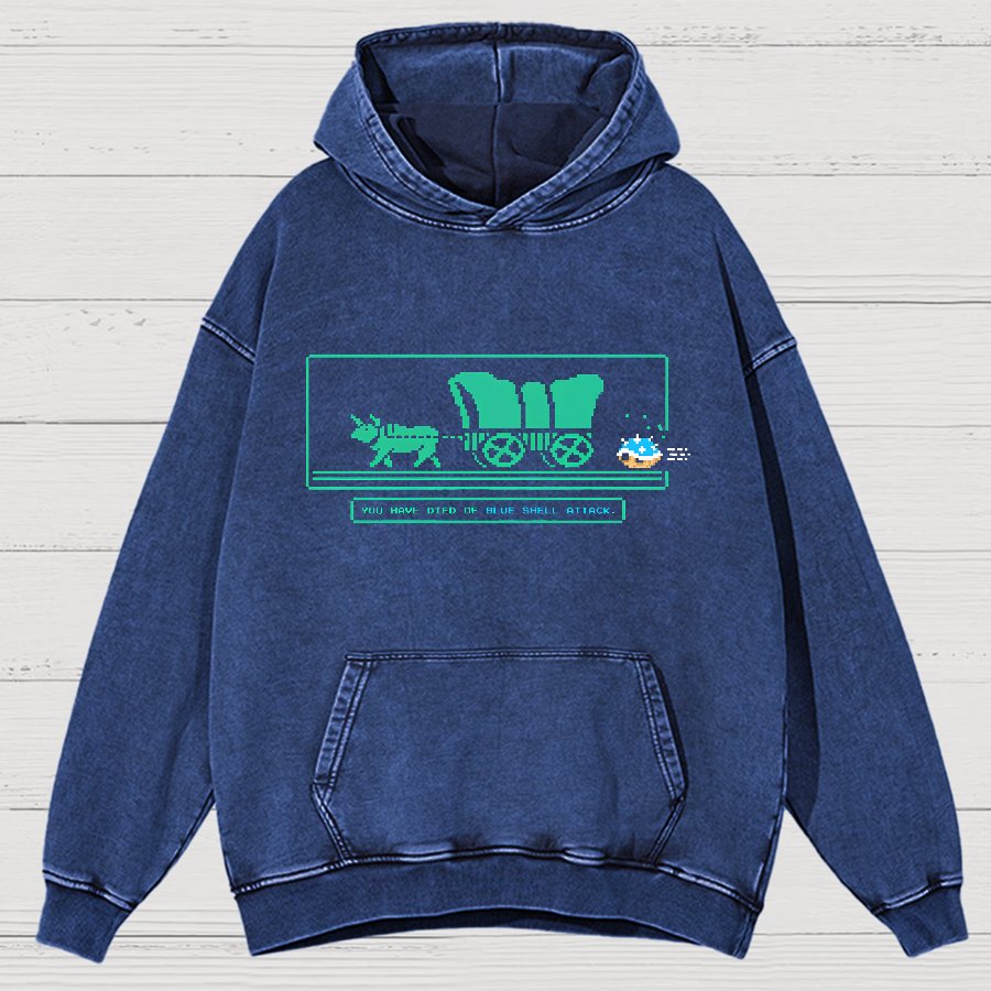 Oregon Karting Vintage Distressed Hoodie