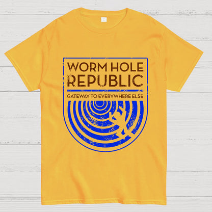 Worm Hole Republic Geek T-Shirt