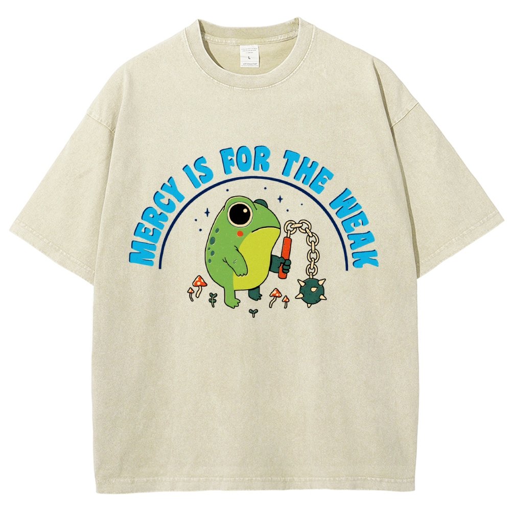 Mercy Is For The Weak Vintage Distressed T-shirt