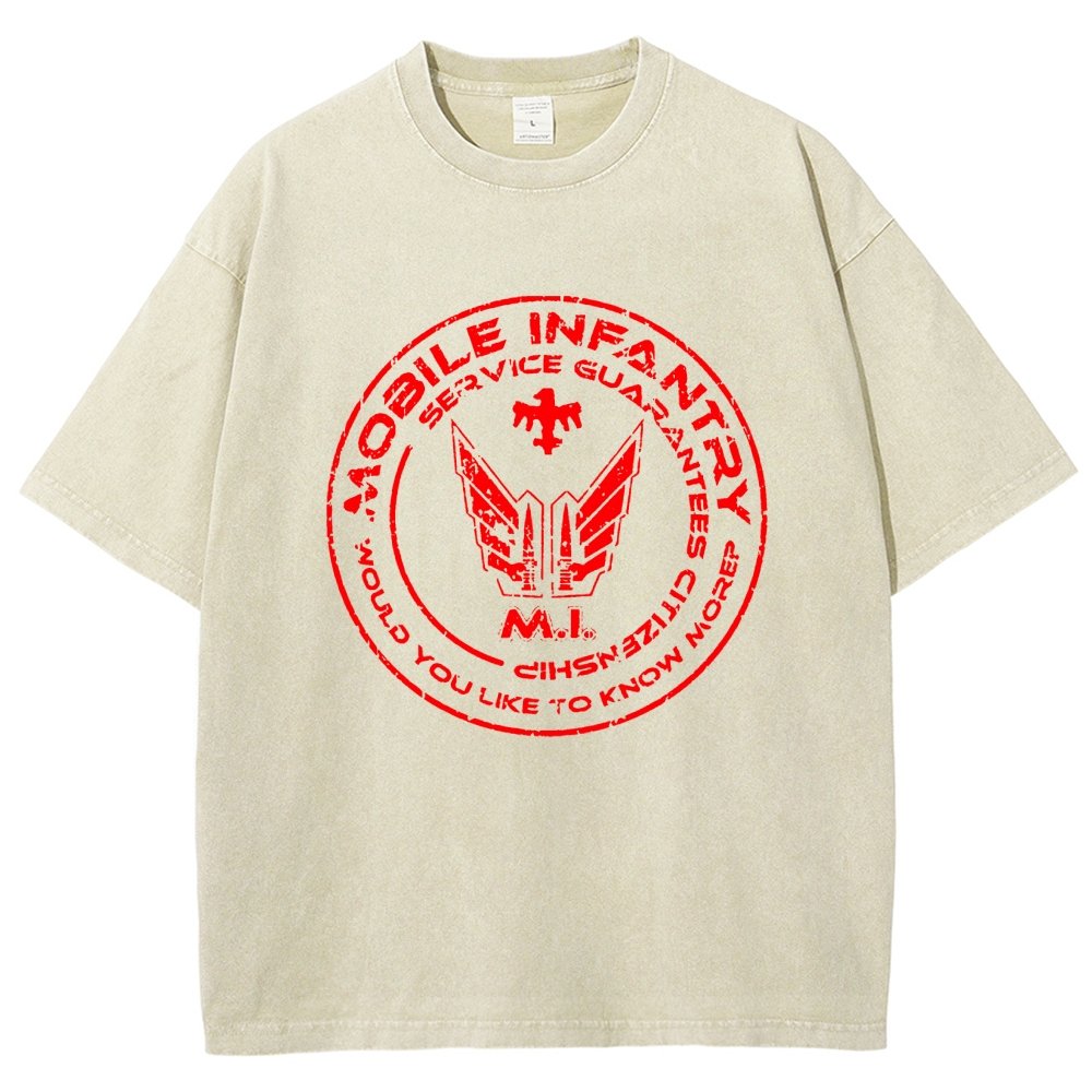 Service Guarantees Citizenship Vintage Distressed T-shirt
