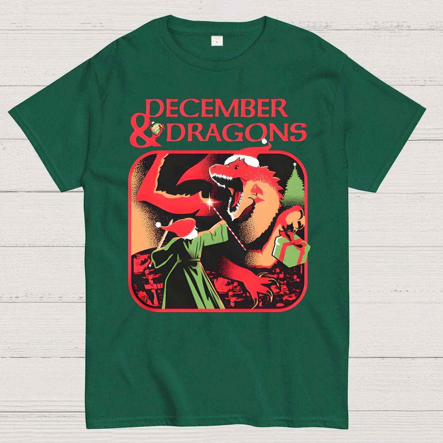 December & Dragons Geek T-Shirt