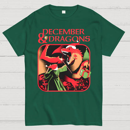 December & Dragons Geek T-Shirt