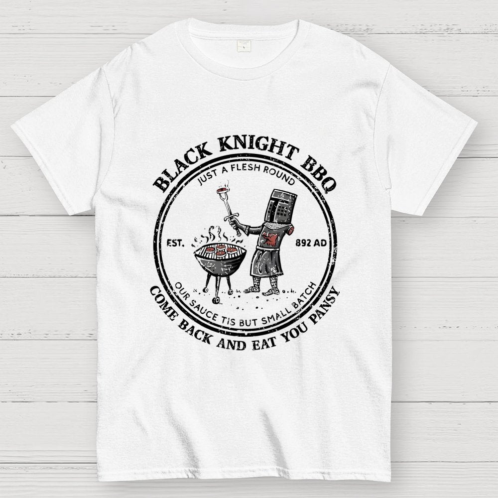Black Knight BBQ Unisex Geek T-Shirt