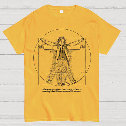 Vitruvian Genius Geek T-Shirt