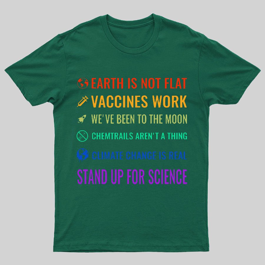 Stand Up For Science! Geeky T-Shirt