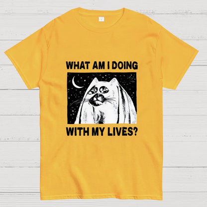 What Am I Doing With My Lives Geek T-Shirt