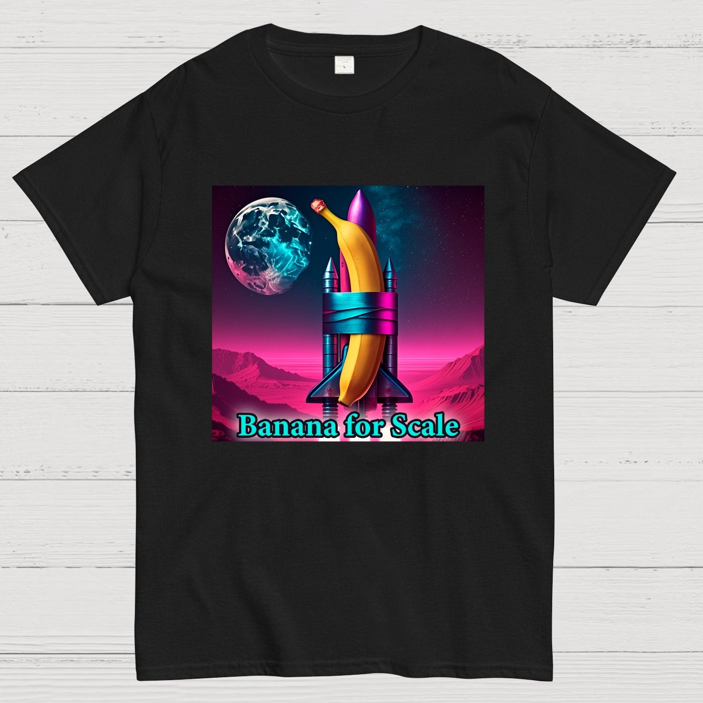 Banana for Scale Space Geek T-Shirt