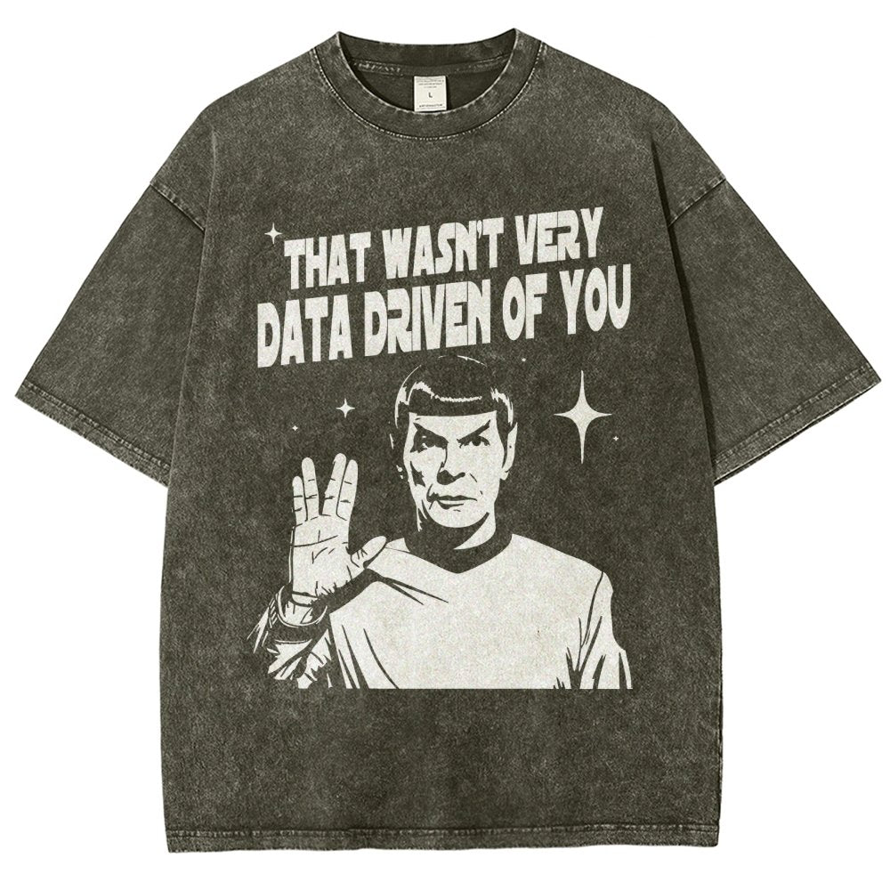 That Wasn't Very Logic Based Of You Vintage Distressed T-shirt
