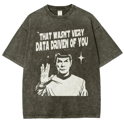 That Wasn't Very Logic Based Of You Vintage Distressed T-shirt