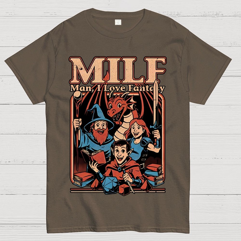 Vintage RPG Crew Joke Geek T-Shirt