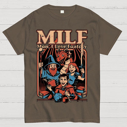 Vintage RPG Crew Joke Geek T-Shirt