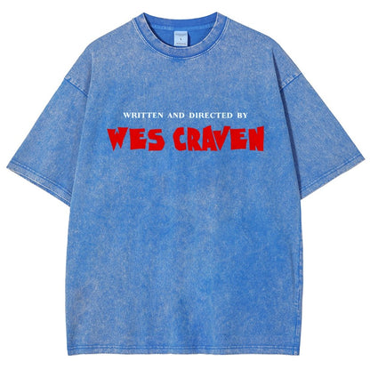 Written & Directed By Vintage Distressed T-shirt