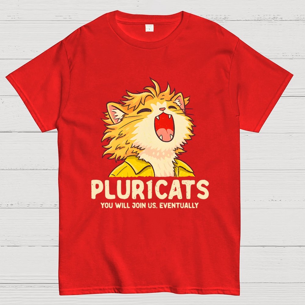 Plural Cats Geek T-Shirt