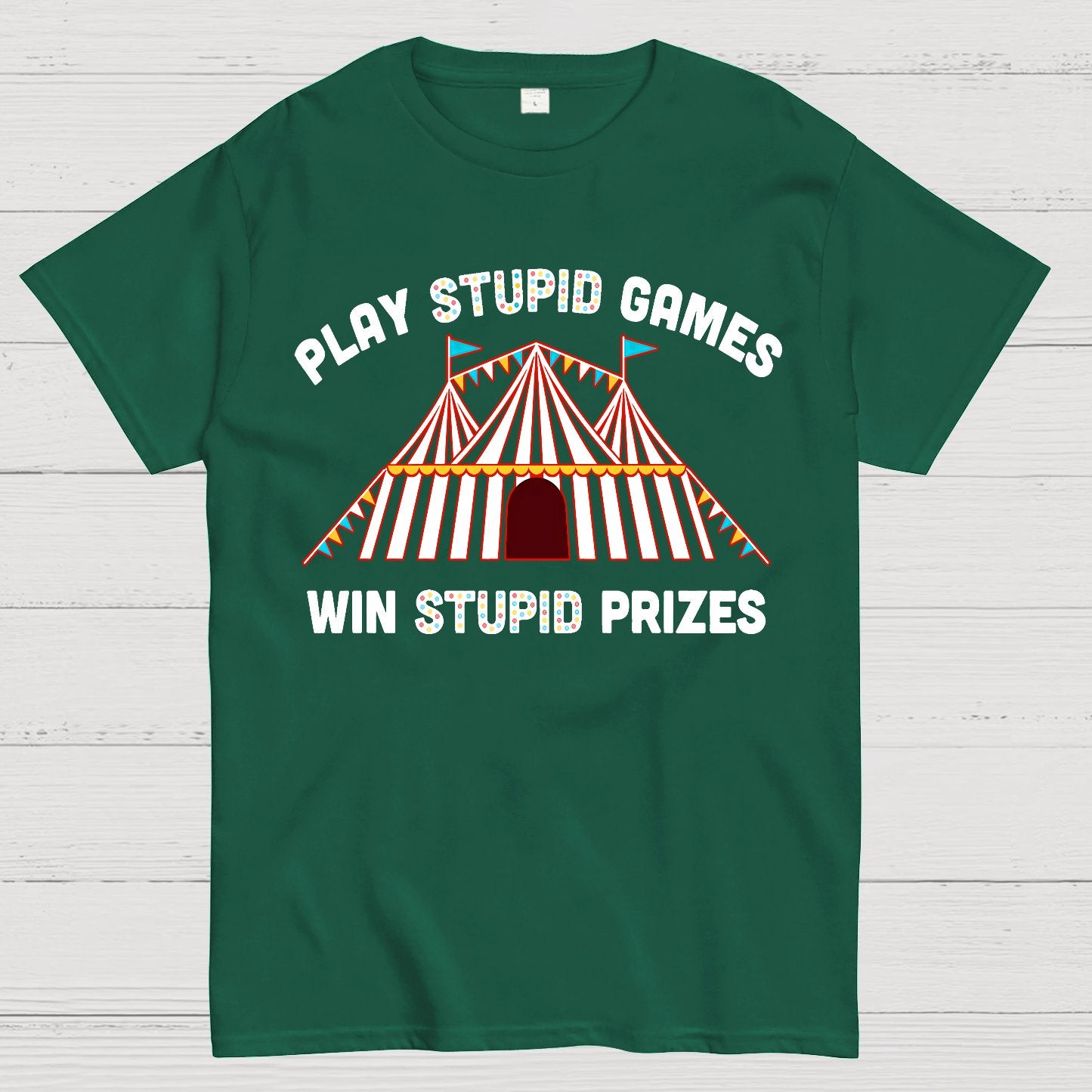 Play Stupid Games Geek T-Shirt