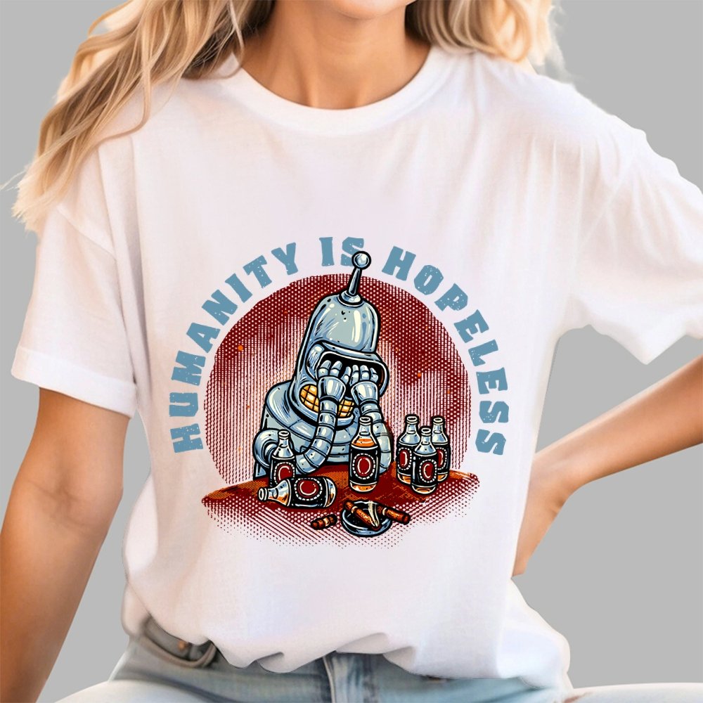 Humanity Is Hopeless Geek T-Shirt