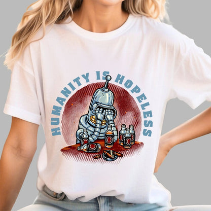 Humanity Is Hopeless Geek T-Shirt