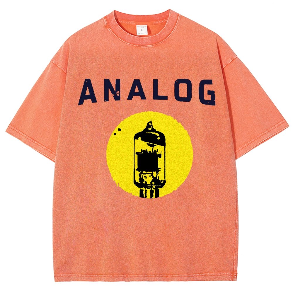 Vacuum Tube Analog Distressed Vintage Distressed T-shirt